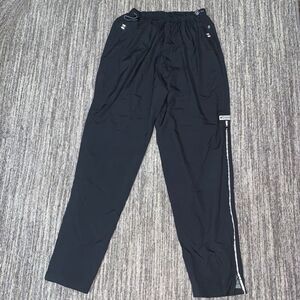 Columbia Sportswear Co GRT Mens Large Pants Black Drawstring Waist Zip Side Hike